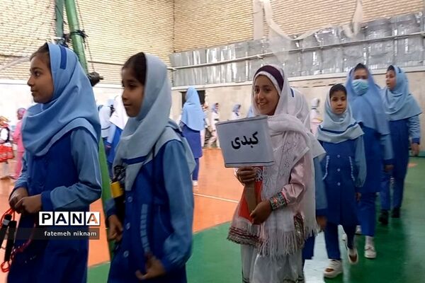 مراسم المپیاد ورزشی  در فاروج