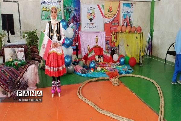 مراسم المپیاد ورزشی  در فاروج