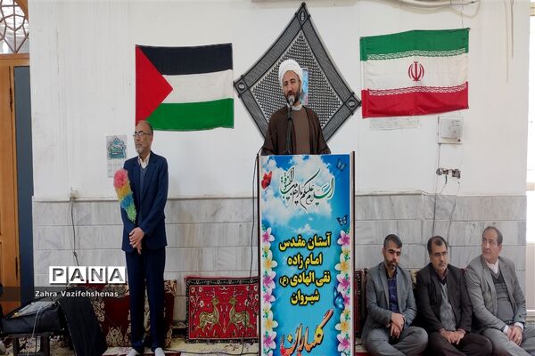 آیین عطرافشانی و غبارروبی آستان مقدس امامزاده نقی الهادی (ع)در شهرستان شیروان