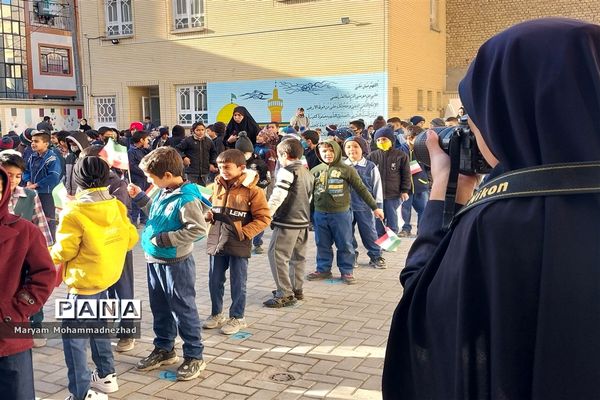 پویش سراسری نان و مهر در مدارس ناحیه یک مشهد مقدس
