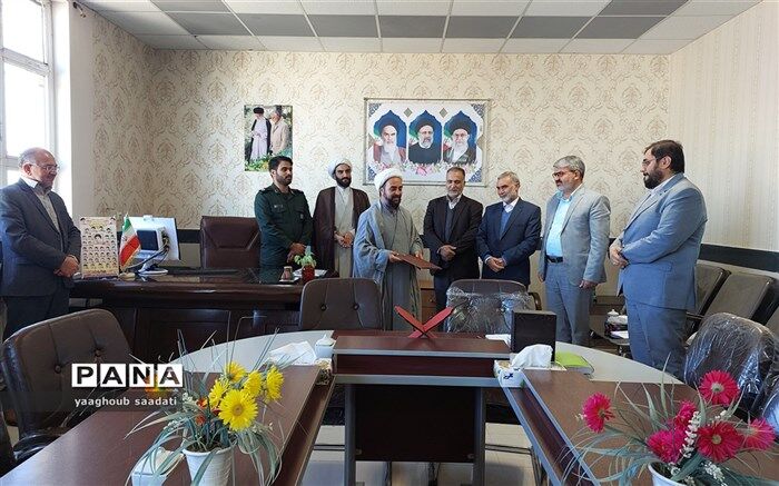 معرفی اولین نماینده اتحادیه انجمن اسلامی شهرستان فیروزه 
