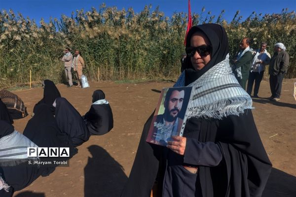 میزبانی شهدا در یادمان علقمه خرمشهر و قدمگاه شهدای غواص از نومعلمان فارس