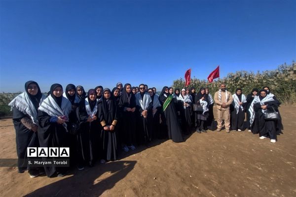 میزبانی شهدا در یادمان علقمه خرمشهر و قدمگاه شهدای غواص از نومعلمان فارس