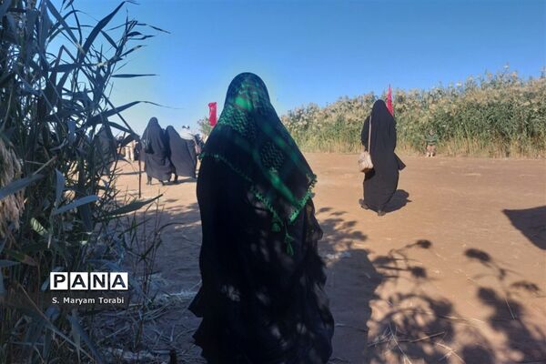 میزبانی شهدا در یادمان علقمه خرمشهر و قدمگاه شهدای غواص از نومعلمان فارس