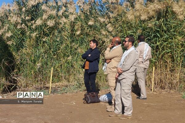 میزبانی شهدا در یادمان علقمه خرمشهر و قدمگاه شهدای غواص از نومعلمان فارس
