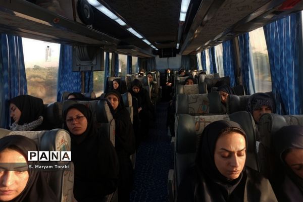 میزبانی شهدا در یادمان علقمه خرمشهر و قدمگاه شهدای غواص از نومعلمان فارس