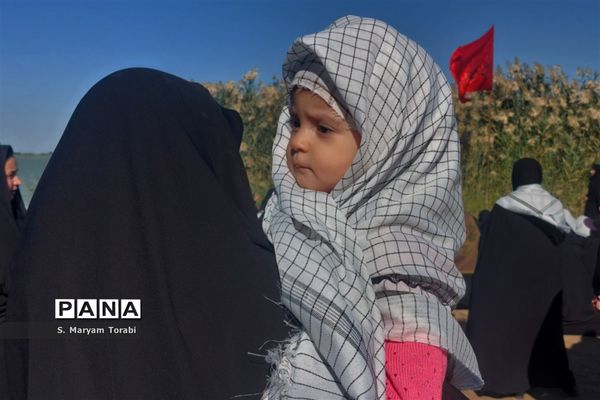 میزبانی شهدا در یادمان علقمه خرمشهر و قدمگاه شهدای غواص از نومعلمان فارس