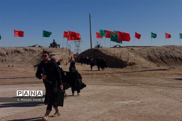 حضور دسته‌جمعی نومعلمان فارس در محضر اساتید ایثار و شهادت