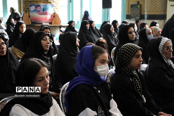 یادواره شهیده نونهال سکینه افرازه در شهرستان قرچک