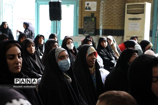 یادواره شهیده نونهال سکینه افرازه در شهرستان قرچک