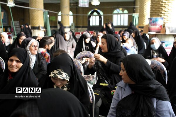 یادواره شهیده نونهال سکینه افرازه در شهرستان قرچک