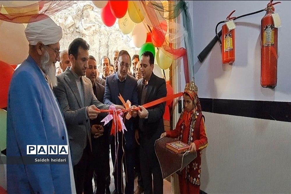 افتتاح مدرسه ۶ کلاسه سامان روستای بچه دره در شهرستان راز و جرگلان