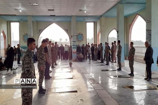 تجدید میثاق با شهدای شهر اهرم