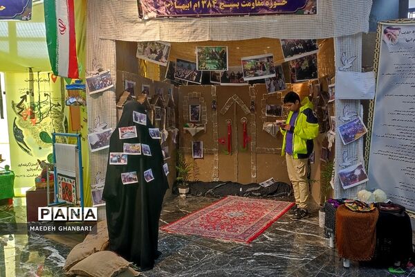 به مناسبت هفته بسیج و مقاومت، اجتماع شکوه مقاومت بسیجیان شهرستان پردیس