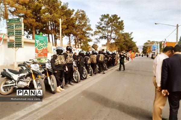 برگزاری همایش رزمایش اقتدار در شهرستان کاشمر