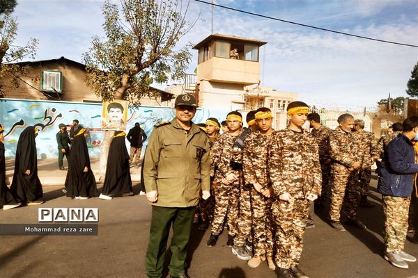 برگزاری همایش رزمایش اقتدار در شهرستان کاشمر