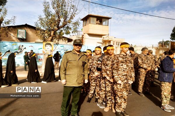 برگزاری همایش رزمایش اقتدار در شهرستان کاشمر