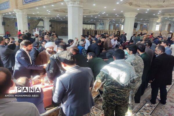 برگزاری میز خدمت در نماز جمعه این هفته باقرشهر