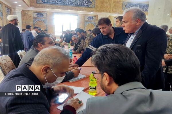برگزاری میز خدمت در نماز جمعه این هفته باقرشهر