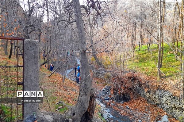 زیبایی روستای دهبار طرقبه در فصل پاییز