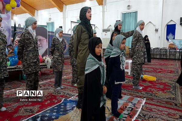 اجتماع دختران حاج قاسم  در نور