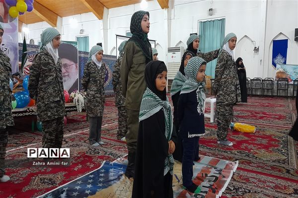 اجتماع دختران حاج قاسم  در نور