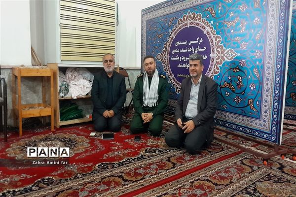 اجتماع دختران حاج قاسم  در نور