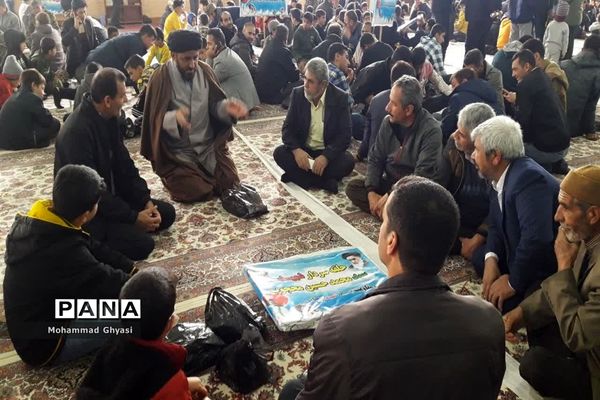 همایش بزرگ بسیجیان در شهرستان شیروان