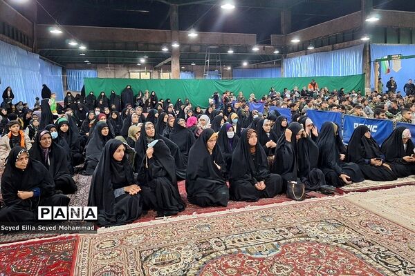 برگزاری شامگاه مشترک بسیجیان شهر قیامدشت به مناسبت هفته بسیج