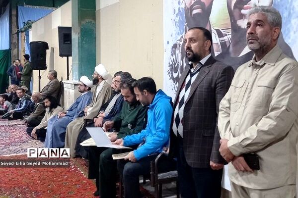 برگزاری شامگاه مشترک بسیجیان شهر قیامدشت به مناسبت هفته بسیج