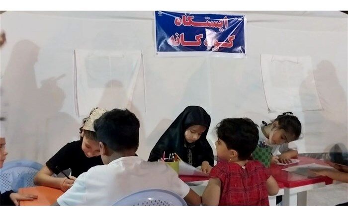 برگزاری فضای دوست دار کودک تیم سحر شهرستان فسا/فیلم