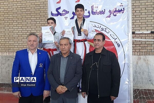 برگزاری مسابقات تکواندو در شهرستان قرچک