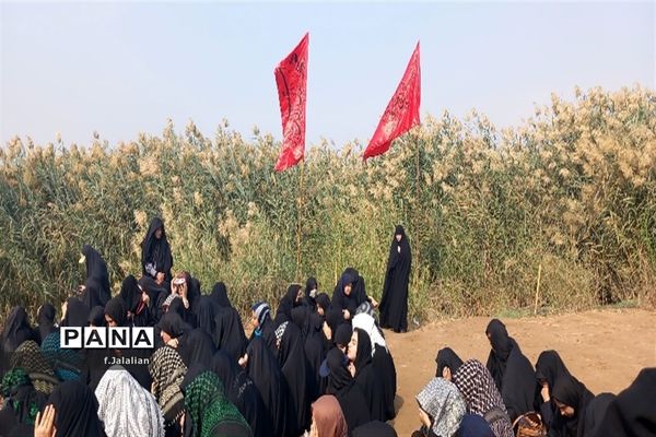 اردوی راهیان نور دانش‌آموزان ناحیه یک قم