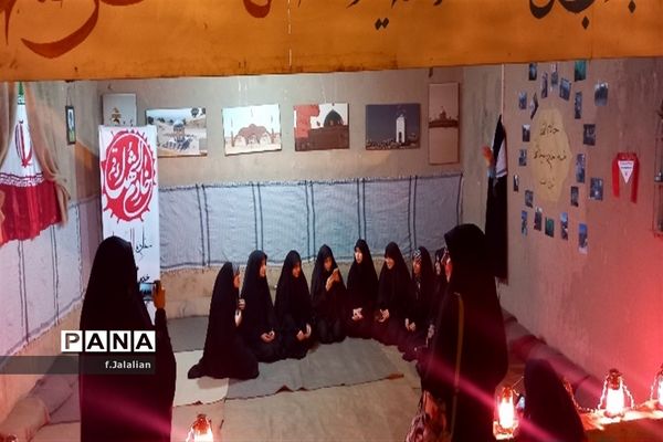 اردوی راهیان نور دانش‌آموزان ناحیه یک قم
