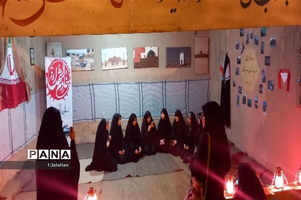 اردوی راهیان نور دانش‌آموزان ناحیه یک قم