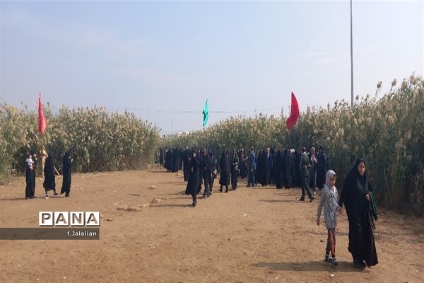 اردوی راهیان نور دانش‌آموزان ناحیه یک قم