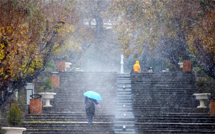 آغاز بارش باران و برف در نوار غربی کشور