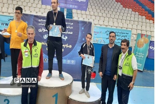 مسابقات دوچرخه سواری دانش‌آموزان بانیاز ویژه ذهنی