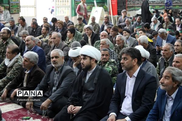 همایش اقتدار بسیجیان در خلیل آباد