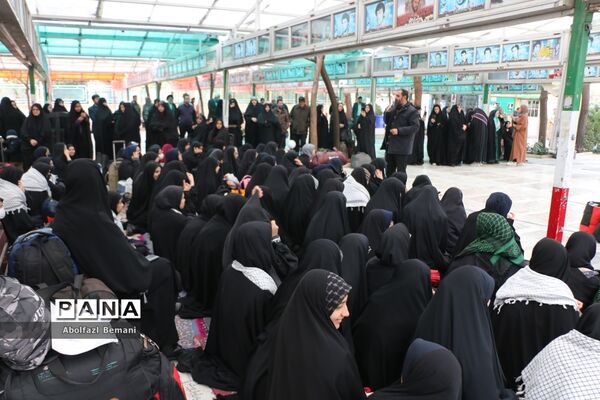 اعزام سومین گروه از دانش‌آموزان ناحیه یک قم به اردوی راهیان نور