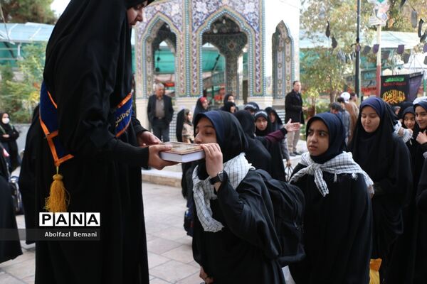 اعزام سومین گروه از دانش‌آموزان ناحیه یک قم به اردوی راهیان نور