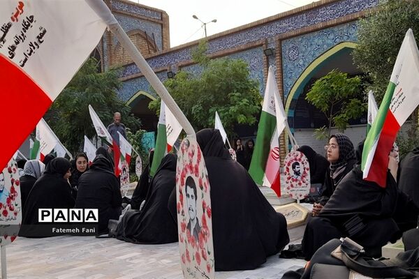 حضور دانش‌آموزان شهرستان جعفرآباد قم در اردوی راهیان نور
