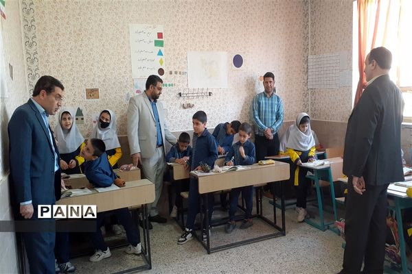 بازدید مدیر آموزش‌و‌پرورش شهرستان کلات از مدارس روستای مرزی سنگ دیوار و روستای قاباخ