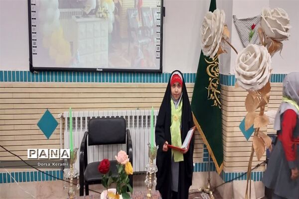 جشن تولد خیر مدرسه‌ساز در جمع دانش‌آموزان