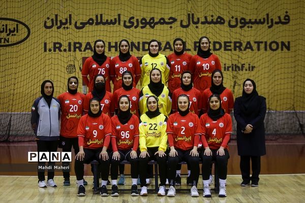 آخرین تمرین تیم ملی هندبال بانوان