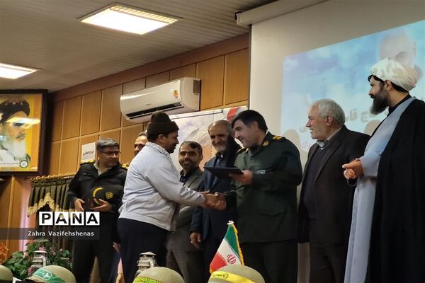 یادواره شهدای وابسته به کارکنان نیروگاه سیکل ترکیبی شهرستان شیروان