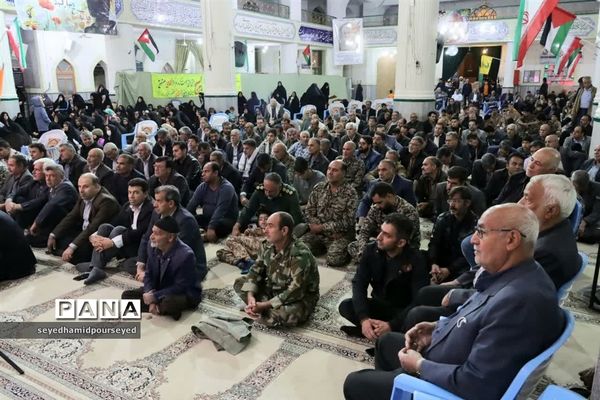 همایش اقتدار بسیجیان در ابرکوه