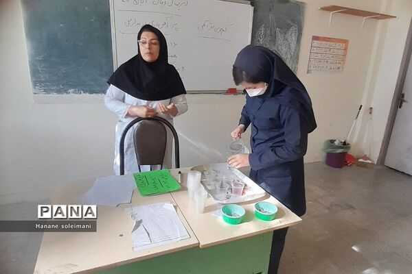 اجرای طرح آهن‌یاری در دبیرستان عرفان ناحیه 2 ری