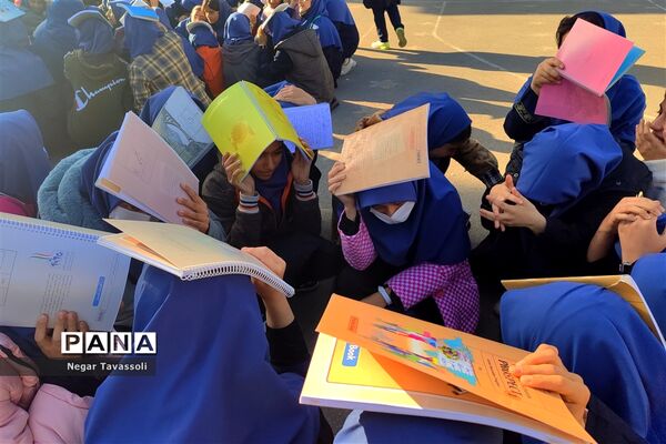 مانور زلزله آموزشی برای دانش‌آموزان
