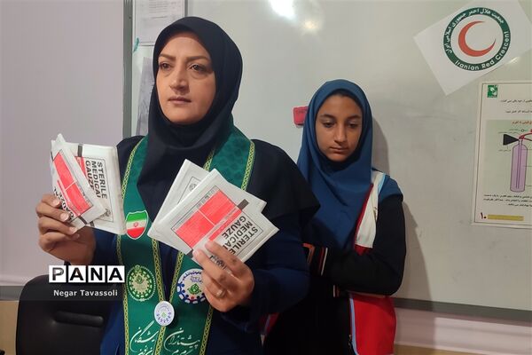 مانور زلزله آموزشی برای دانش‌آموزان
